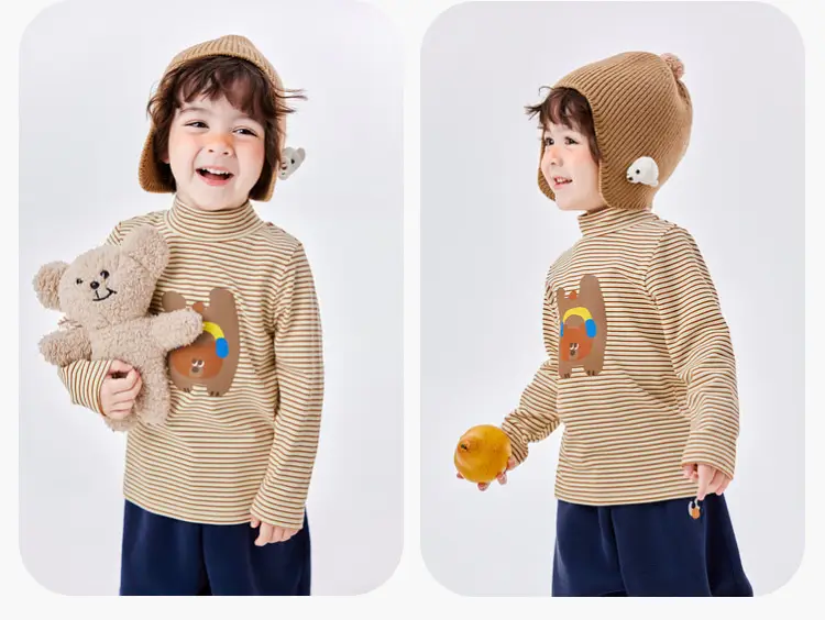Dudu's Baby Long Sleeve T-Shirt Cream Spring Outfit — feature 22