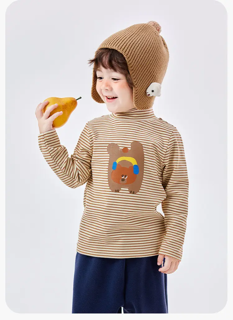 Dudu's Baby Long Sleeve T-Shirt Cream Spring Outfit — feature 23