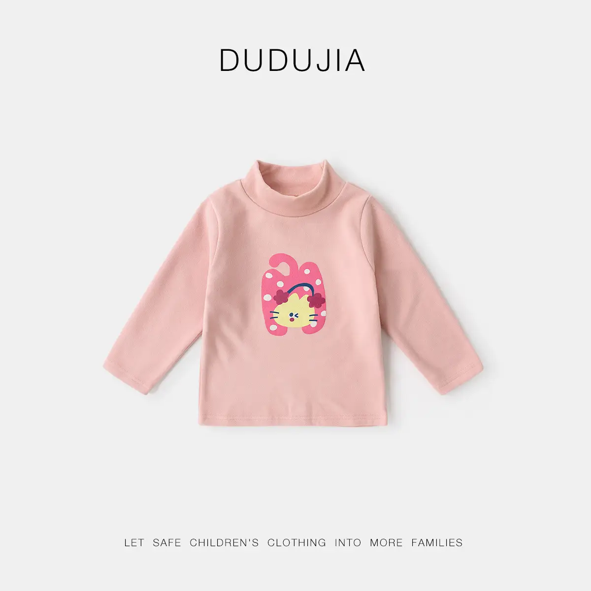 Dudu's Baby Long Sleeve T-Shirt Cream Spring Outfit