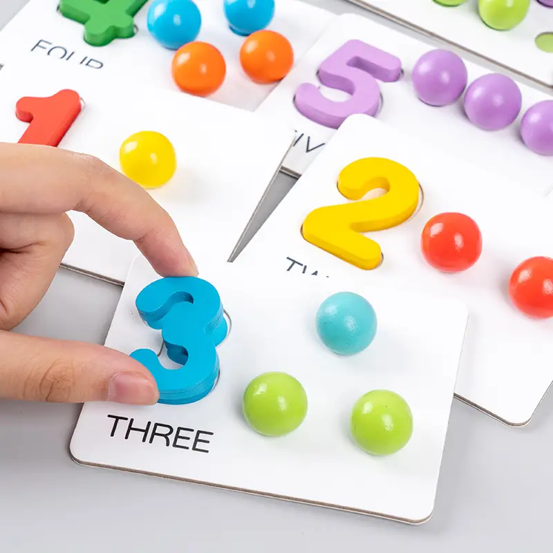 Digital Operation Clip Bead Matching Game for Kids - Image 10