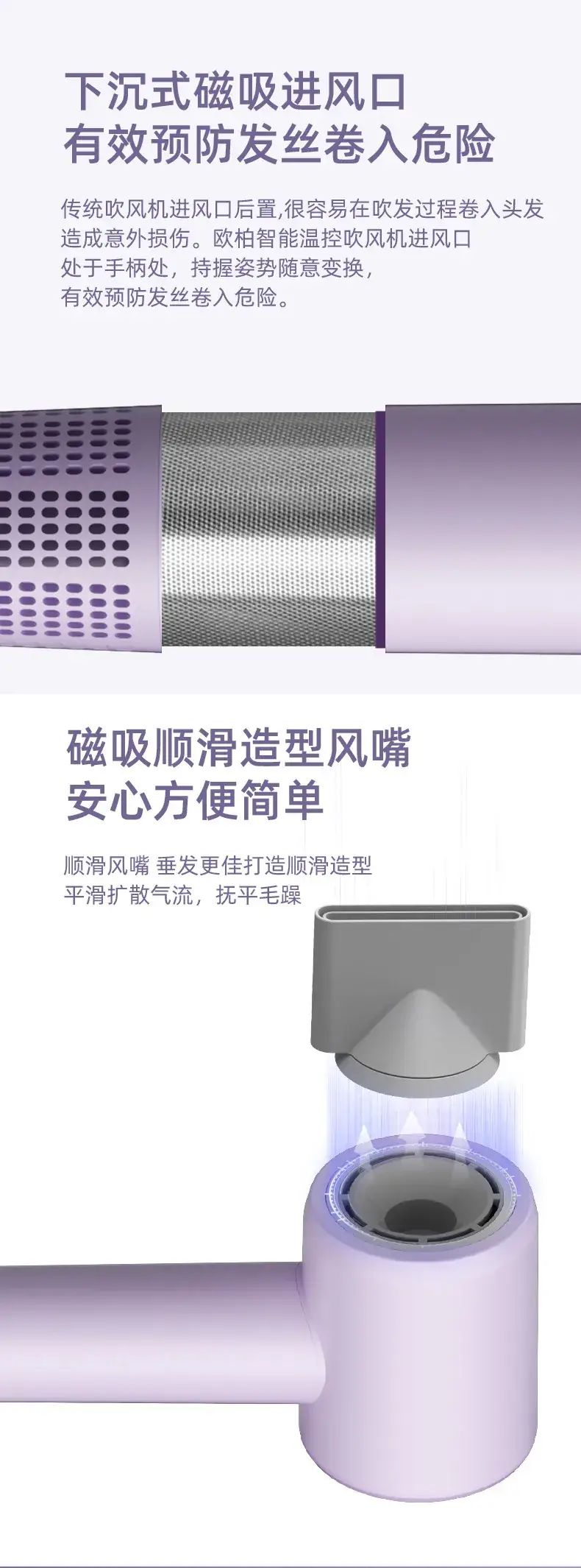 Cross-Border Hair Dryer Fast Drying Negative Ion — feature 20