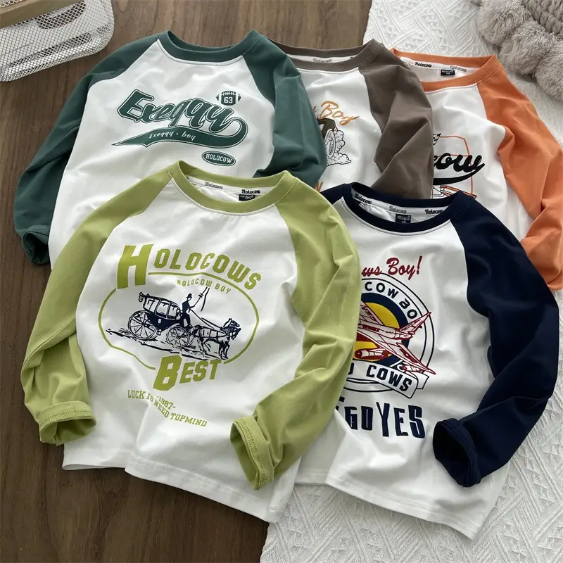 Children's Polo Cops Sweatshirt White Blue Medium Small — feature 1