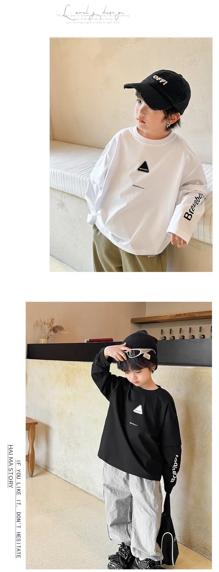 Sorrenta Cotton Long Sleeve T-Shirt White 2026 — feature 7