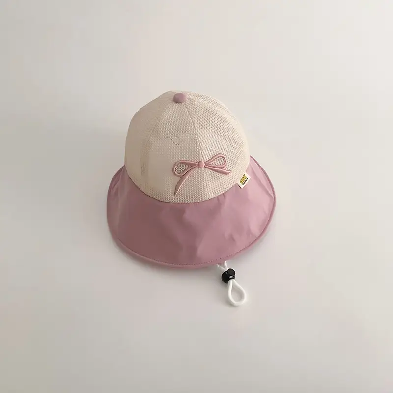 Baby Sunscreen Hat with Mesh Brim and Duck Tongue - Image 2