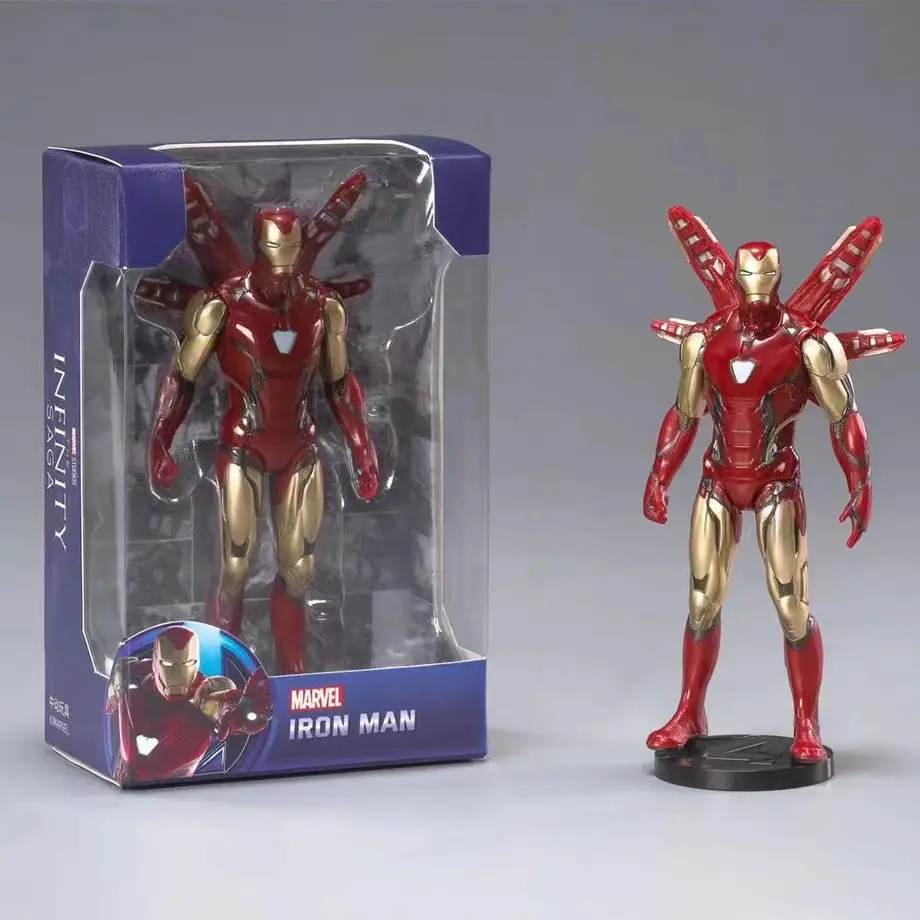 4.1inch Piece Dropshipping Iron Man Spider Man Marvel Thor mk85 Us War Machine Trumpet Interactive Toys