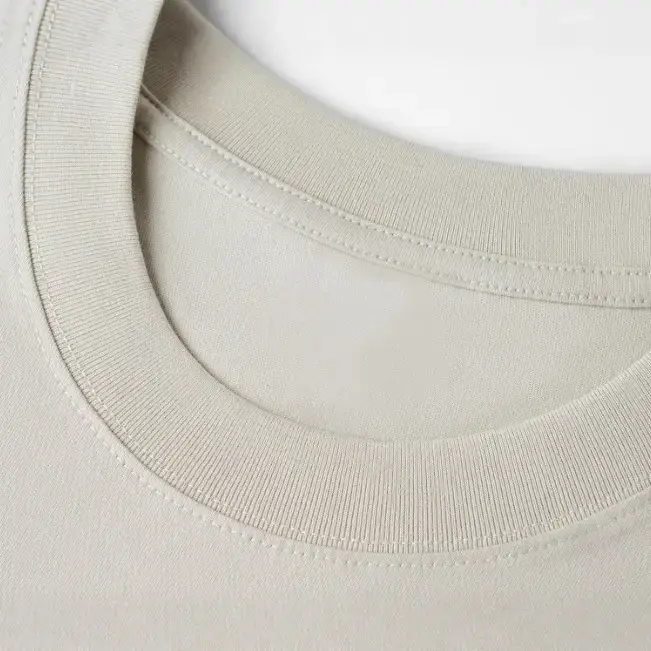 Men's Long Sleeve Plain Cotton T-Shirt Olive Green - Image 18