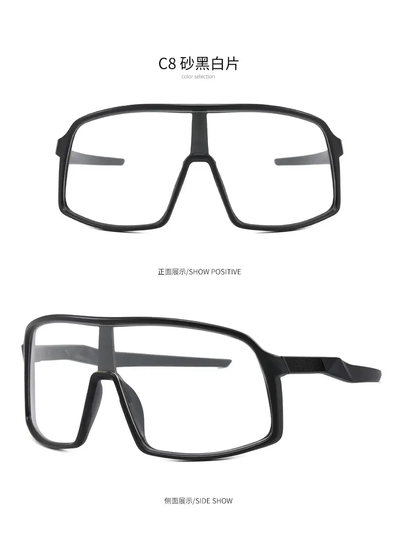 Women's Outdoor Cycling Sunglasses with Mirror & Pink Helmet — feature 24