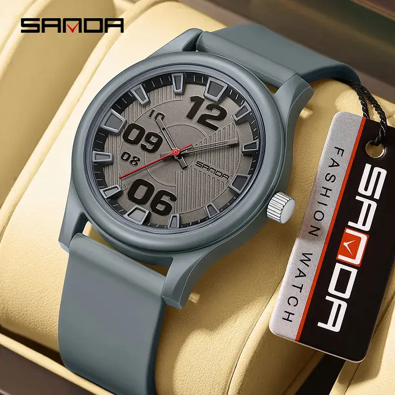 Sanda Korean Style Quartz Watch with 6 Colors - Image 11