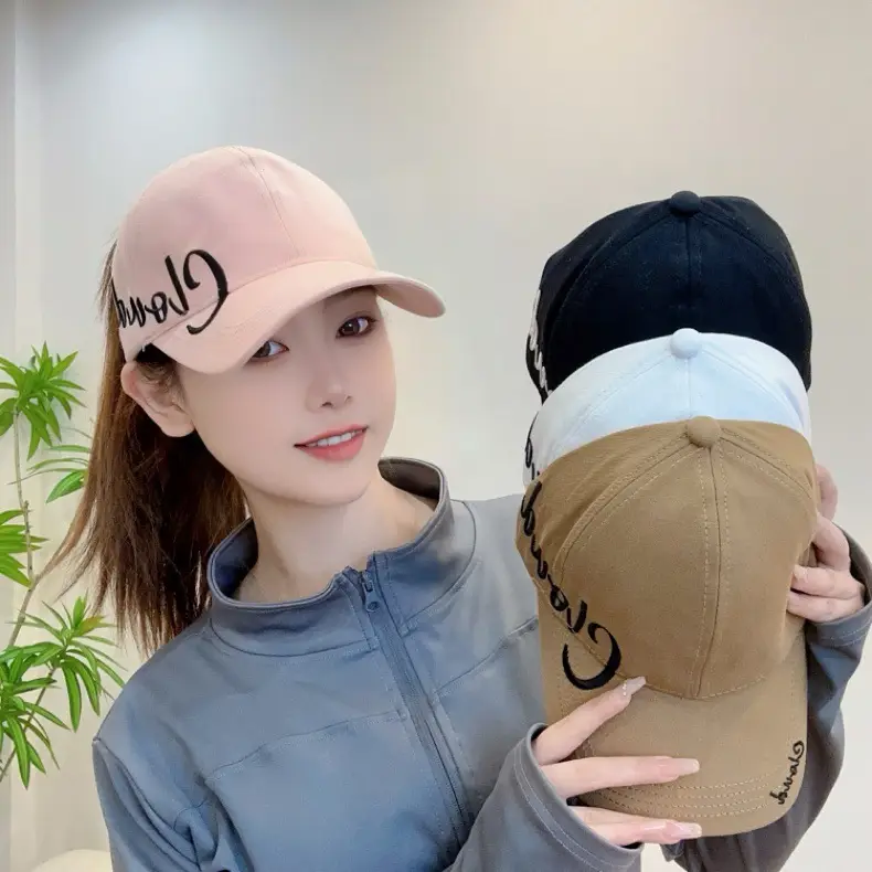 Summer Korean Hat with "Gala" Embroidery — feature 1