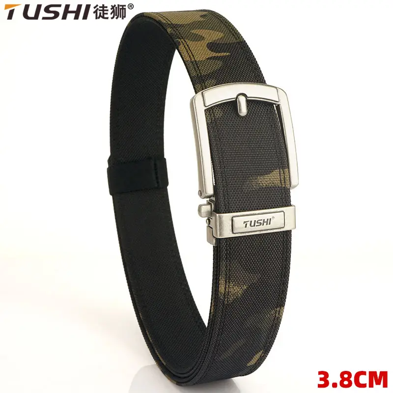 Men's Black Tactical Belt 3.8" Buckle - Image 12