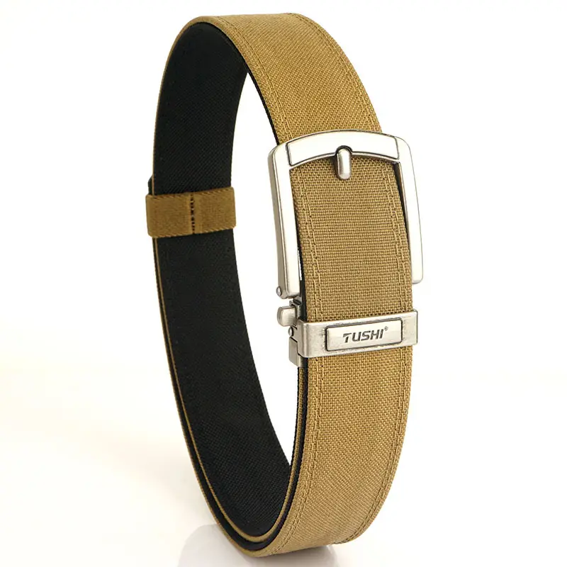 Men's Black Tactical Belt 3.8" Buckle - Image 4