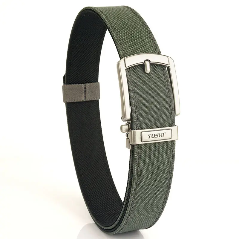 Men's Black Tactical Belt 3.8" Buckle - Image 5