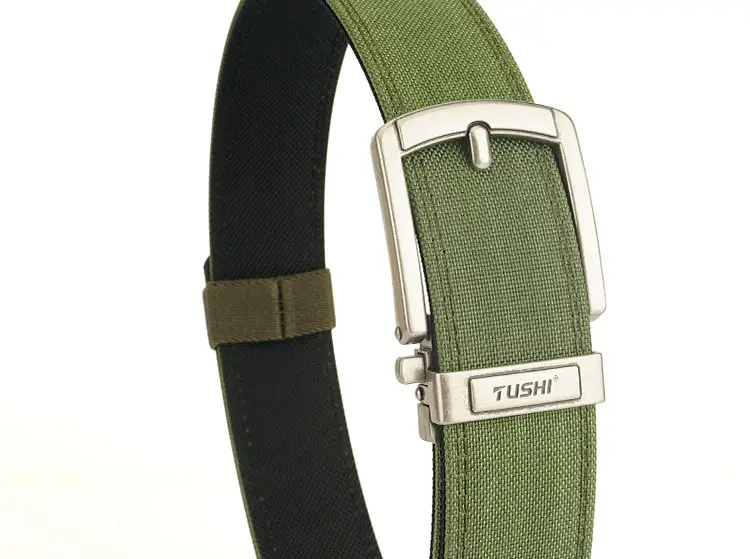 Men's Black Tactical Belt 3.8" Buckle — feature 21