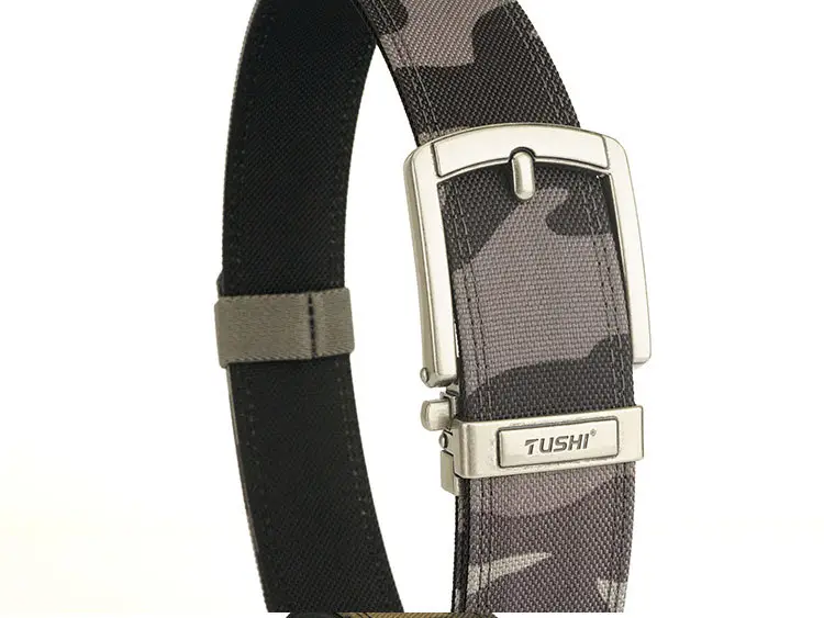 Men's Black Tactical Belt 3.8" Buckle — feature 23