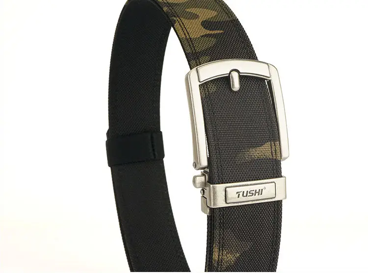 Men's Black Tactical Belt 3.8" Buckle — feature 24