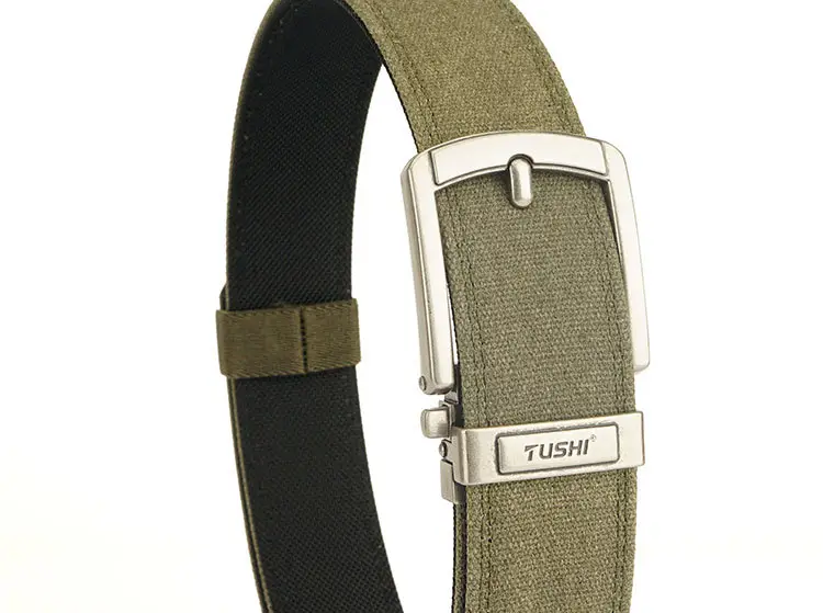 Men's Black Tactical Belt 3.8" Buckle — feature 28