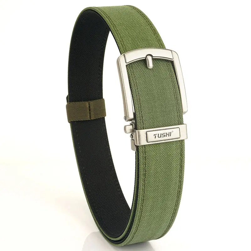 Men's Black Tactical Belt 3.8" Buckle - Image 2