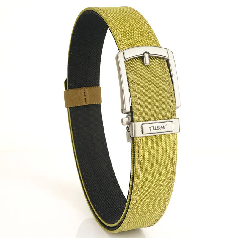 Men's Black Tactical Belt 3.8" Buckle - Image 3