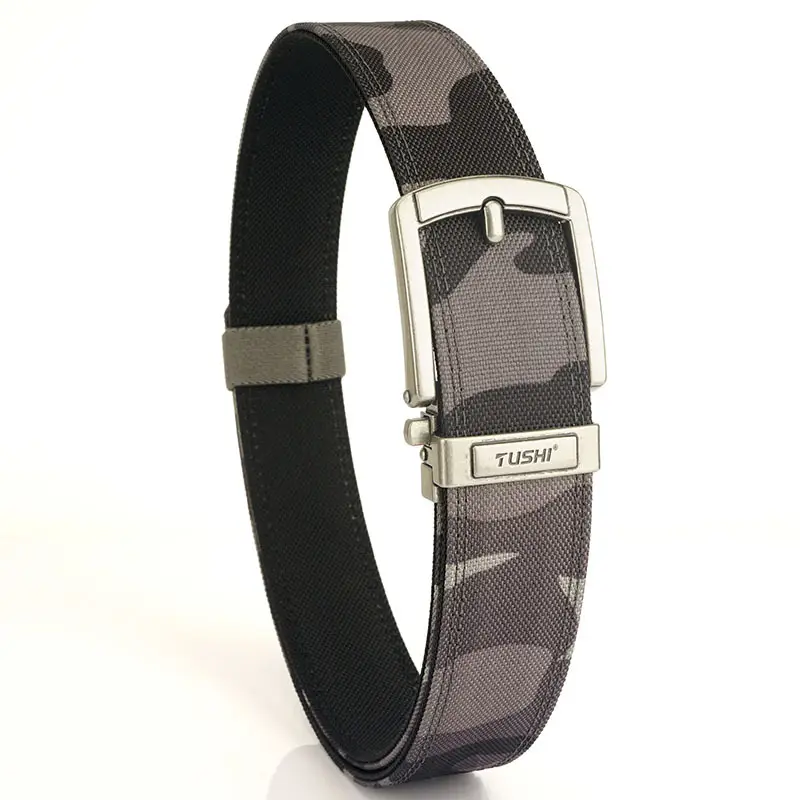 Men's Black Tactical Belt 3.8" Buckle - Image 6