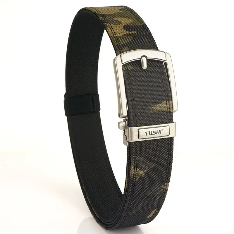 Men's Black Tactical Belt 3.8" Buckle - Image 7