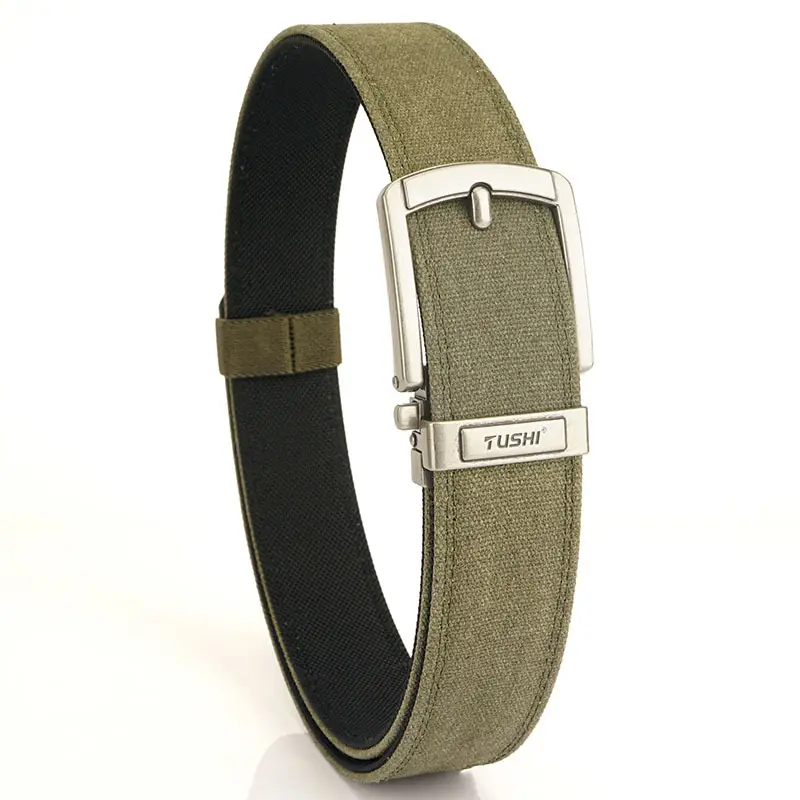 Men's Black Tactical Belt 3.8" Buckle - Image 9