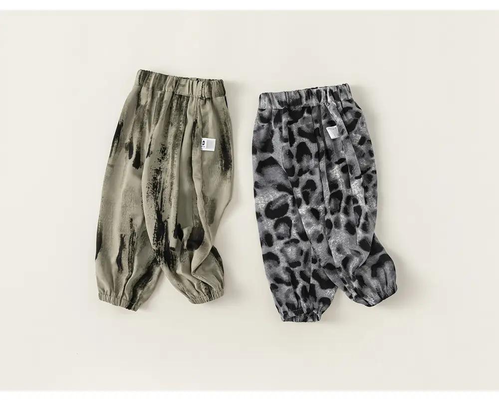 Yubao Boys Summer T-shirt Tie-dye Pants Set — feature 35