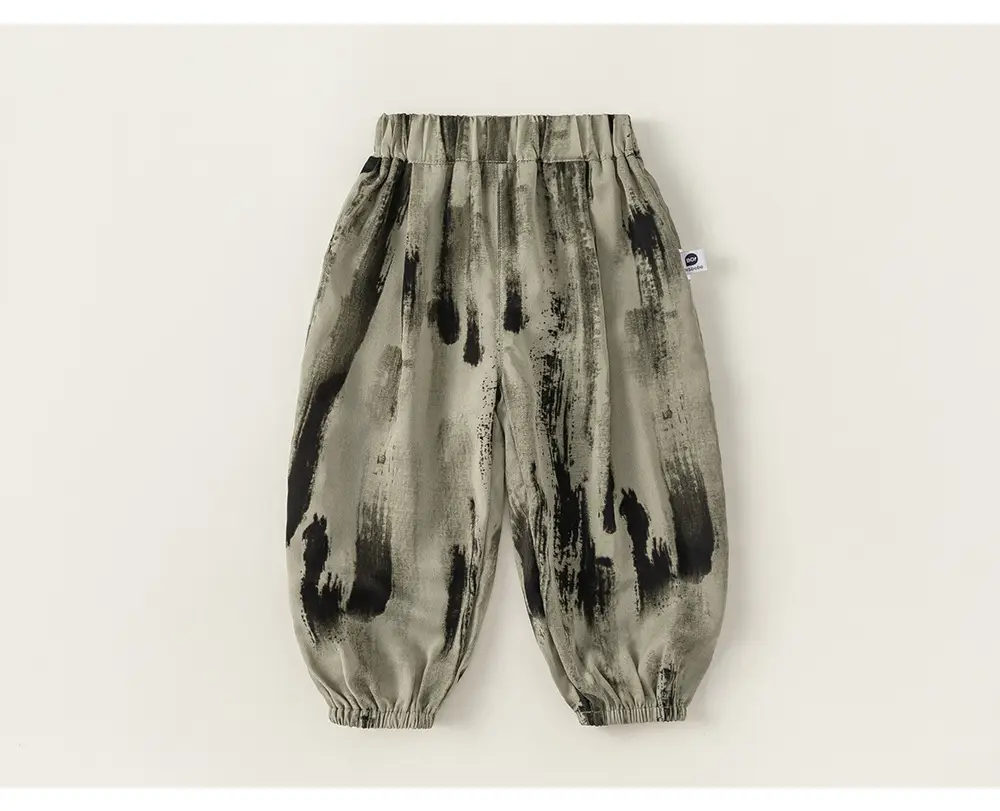 Yubao Boys Summer T-shirt Tie-dye Pants Set — feature 37