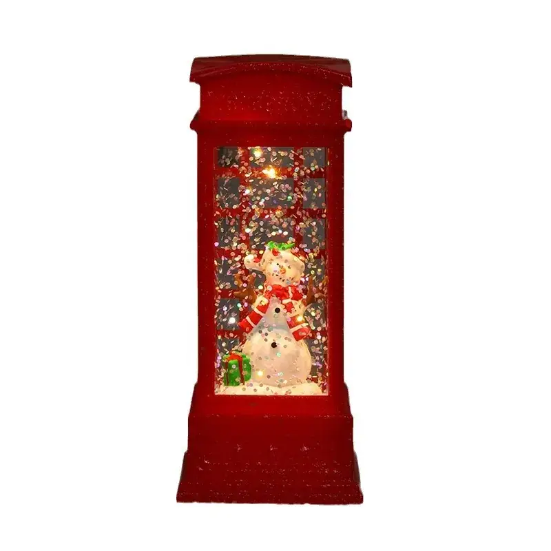 Christmas Wind Lamp with Snowman Decor for Home - Image 17
