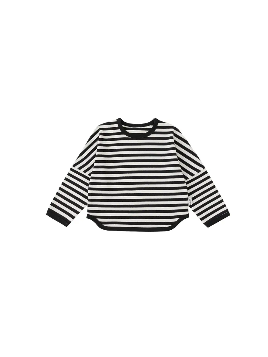 Long Sleeve Striped Boys T-Shirt Spring Autumn Baby Clothes - Image 8