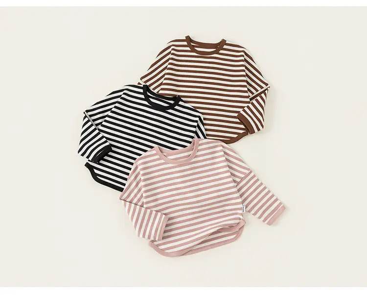 Long Sleeve Striped Boys T-Shirt Spring Autumn Baby Clothes — feature 16