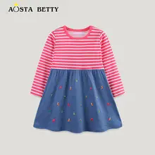 Aosta Betty Orange Long Sleeve T-Shirt with Halloween Deer Print — feature 15