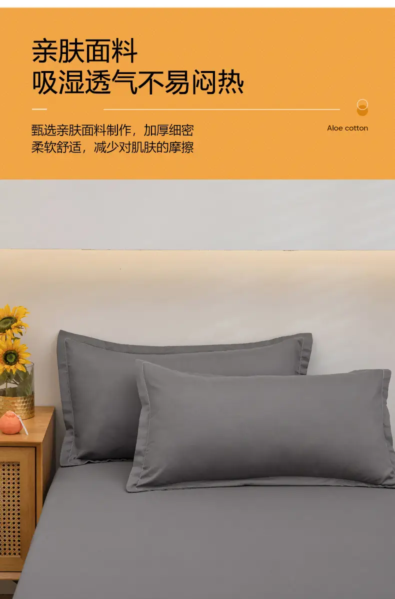 Running Volume Solid Color Bed Sheet Dormitory Simple Single Piece Double Bedspread Home Hotel Homestay School Acting Cross-border — feature 3