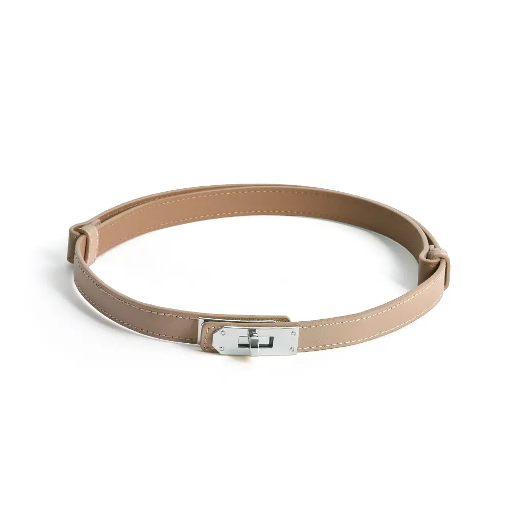 Women's High-end Genuine Leather Belt with Dress Seal