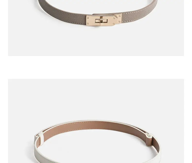 Women's High-end Genuine Leather Belt with Dress Seal — feature 10