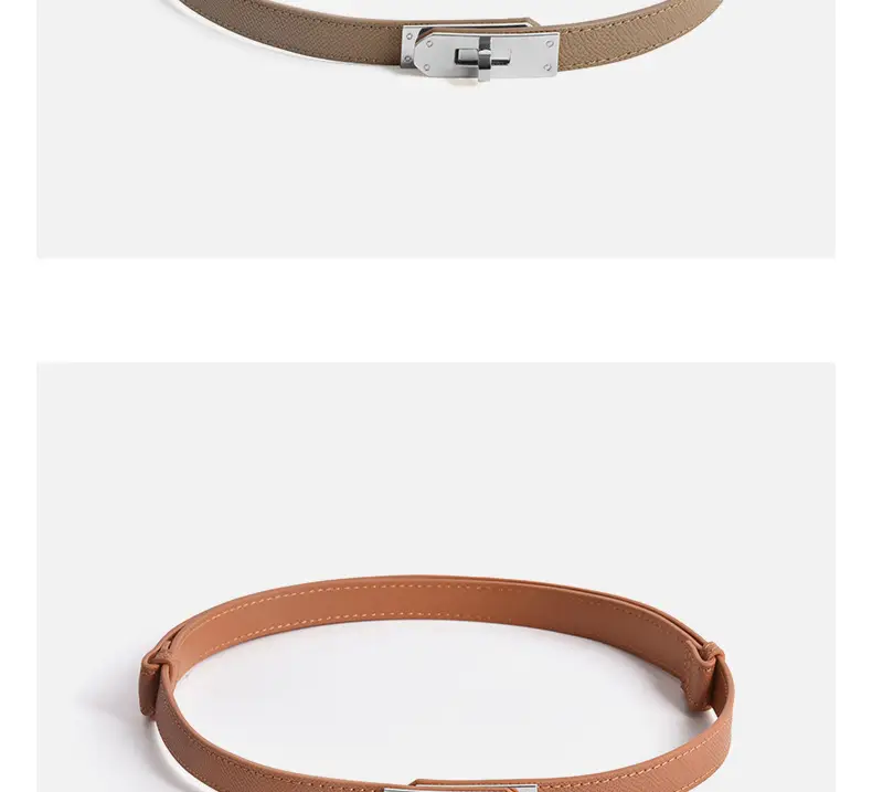 Women's High-end Genuine Leather Belt with Dress Seal — feature 12