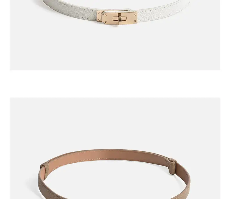 Women's High-end Genuine Leather Belt with Dress Seal — feature 7
