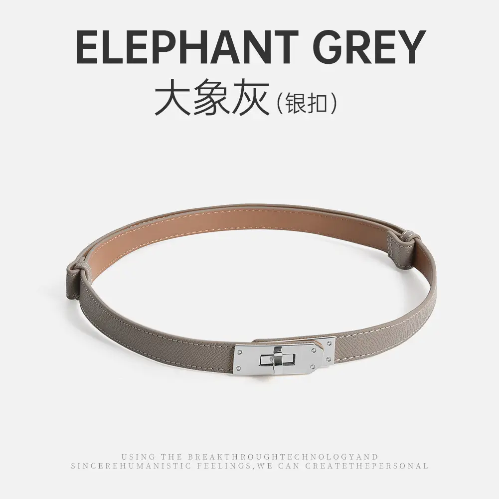 Women's High-end Genuine Leather Belt with Dress Seal