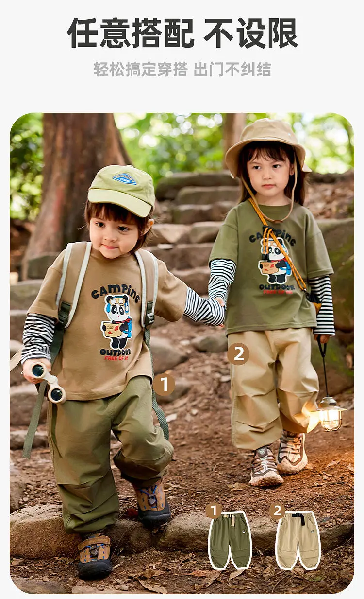 Baby Striped T-Shirt with Pocket for Boys Spring Outfit — feature 9