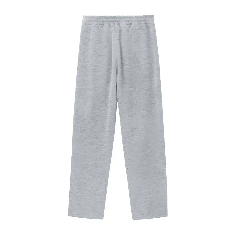 White Casual Pants with Black Stripe Drawstring Plus Size — feature 25