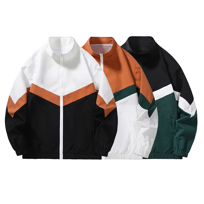 2024 Spring and Autumn New Jacket Men's standing collar coat Daily Casual Men's Jacket for Young Men