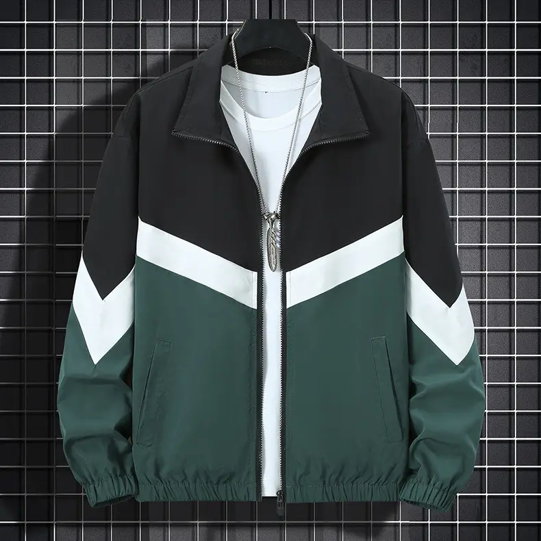 2024 Spring and Autumn New Jacket Men's standing collar coat Daily Casual Men's Jacket for Young Men — feature 21