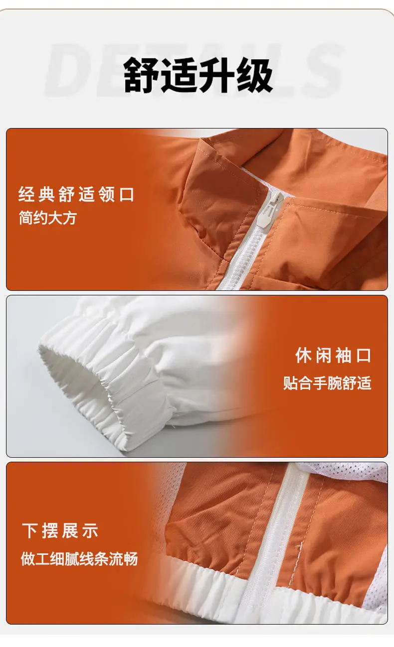 2024 Spring and Autumn New Jacket Men's standing collar coat Daily Casual Men's Jacket for Young Men — feature 7