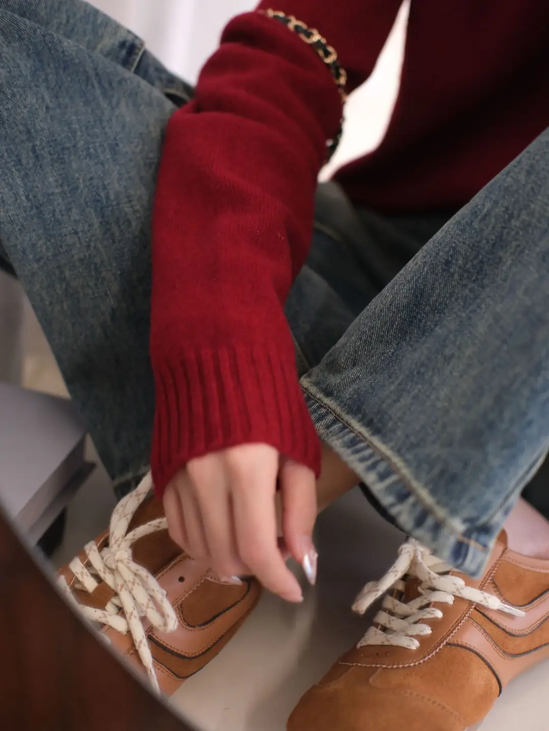 100% Pure Wool Soft Sweater for Women, Autumn and Winter Thick Loose Pullover, Lazy Style Base Knit Top, Export — feature 43
