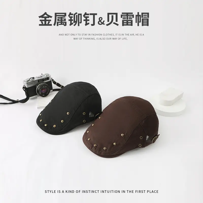 Korean Beret Cap Men Women Outdoor Forward Cap - Image 16