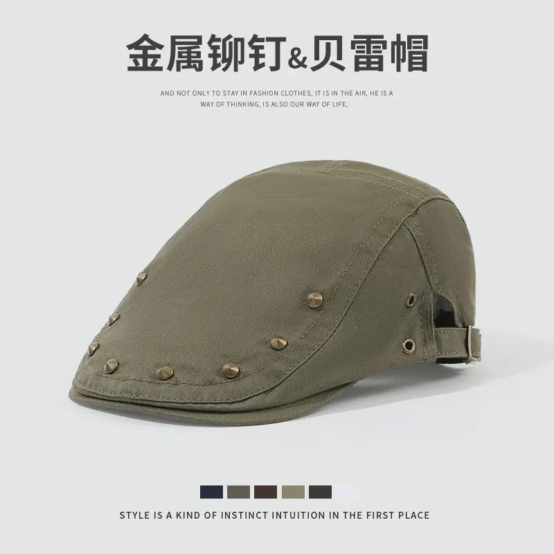 Korean Beret Cap Men Women Outdoor Forward Cap - Image 10