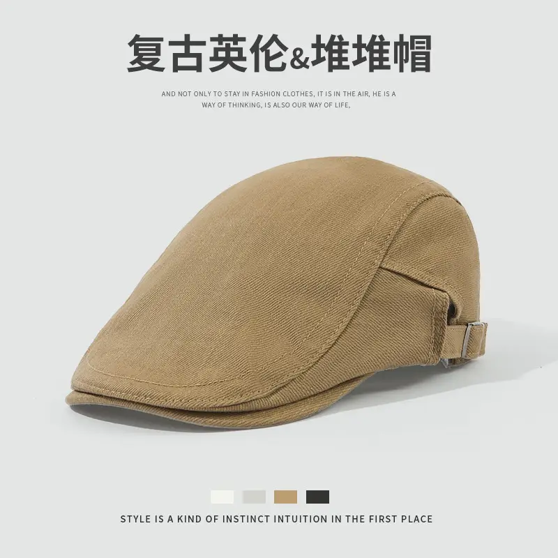 Korean Beret Cap Men Women Outdoor Forward Cap - Image 5