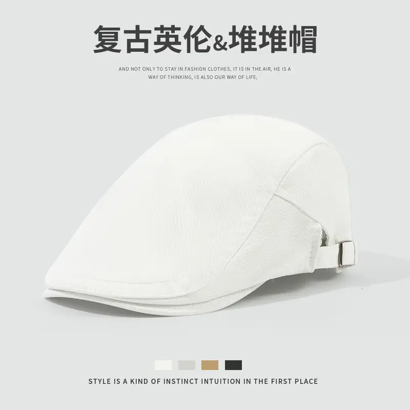 Korean Beret Cap Men Women Outdoor Forward Cap - Image 6