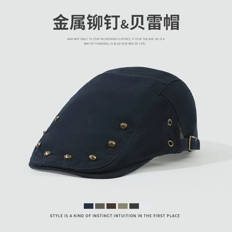 Korean Beret Cap Men Women Outdoor Forward Cap - Image 8