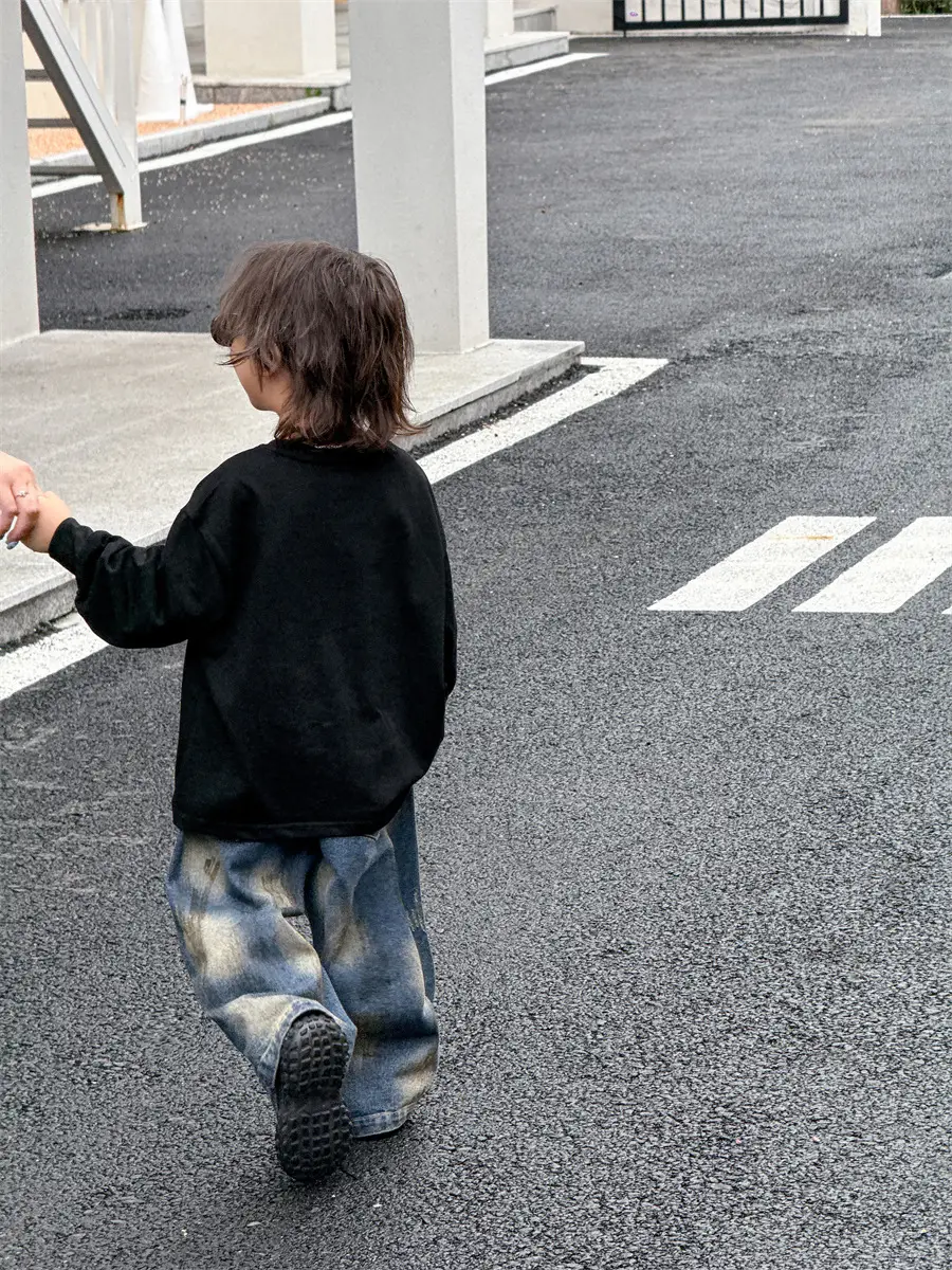 Korean Style Loose Cotton T-Shirt for Boys 2025 — feature 17