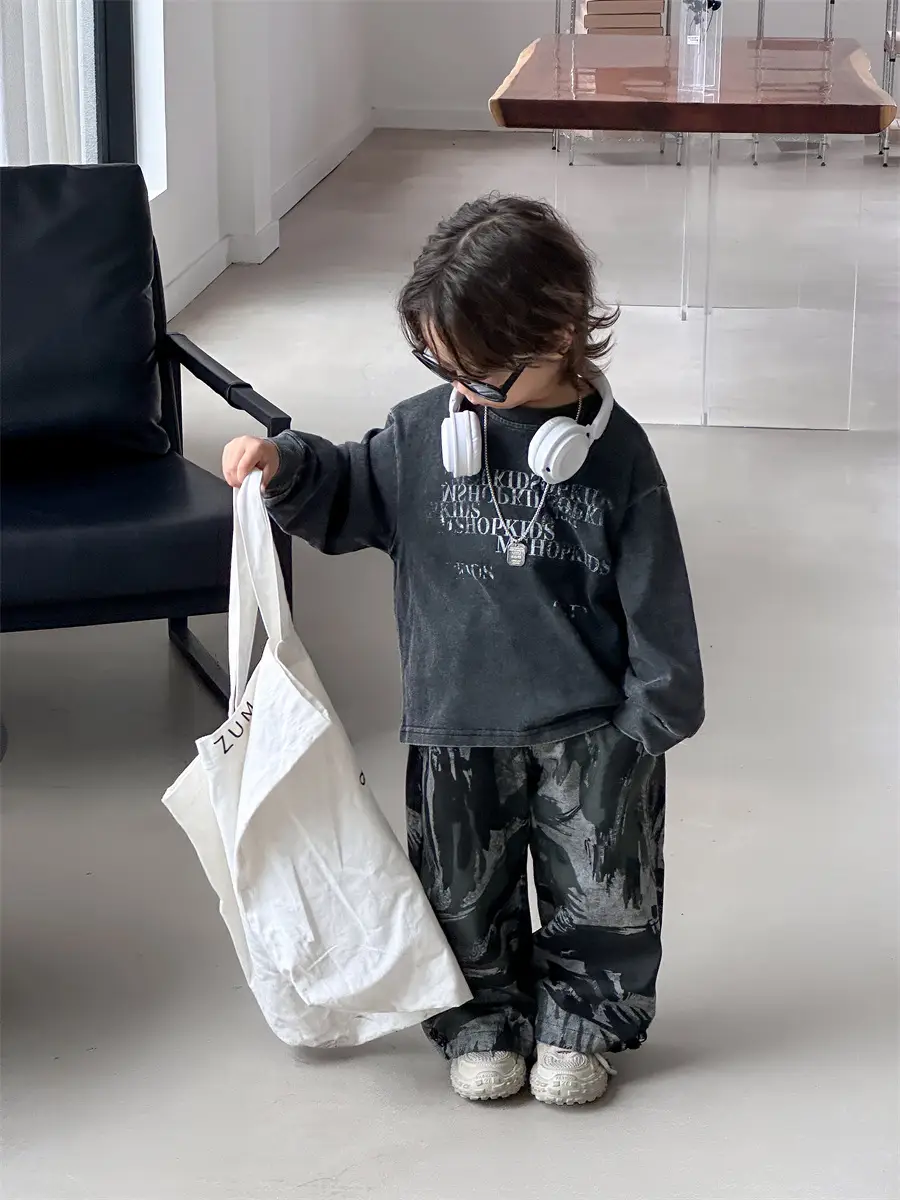 Boys Korean Style Loose Autum T-Shirt 2025 — feature 16